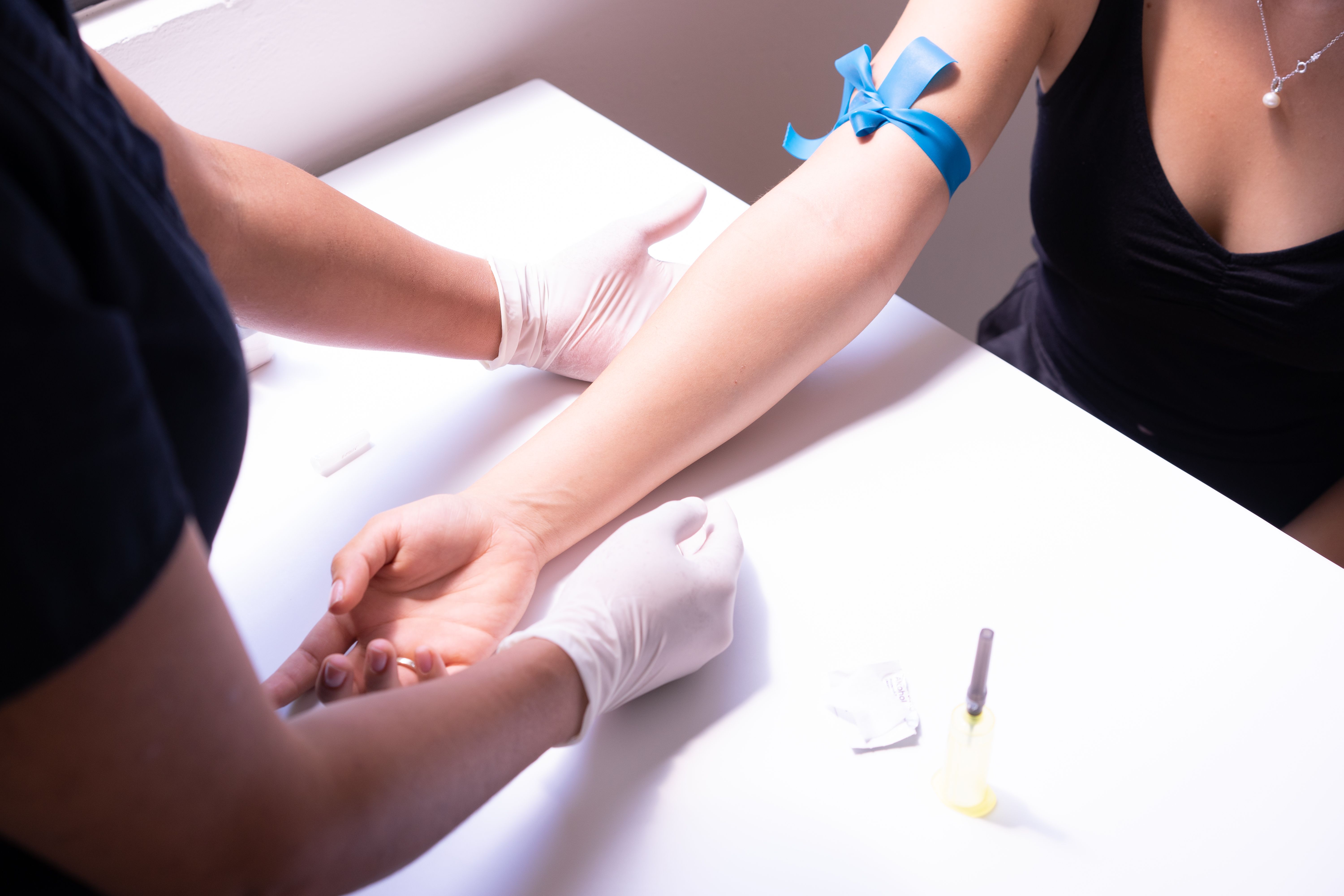 Private blood testing